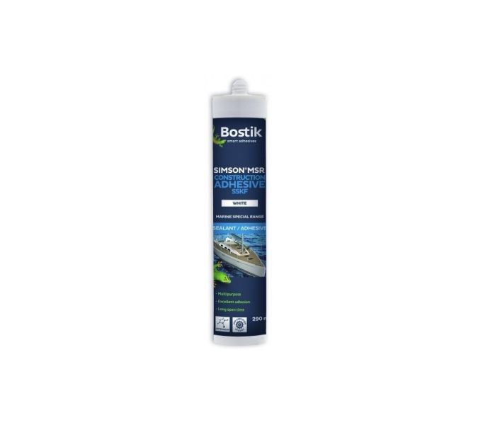 Bostik MSR CA White 290 ml construction adhesive