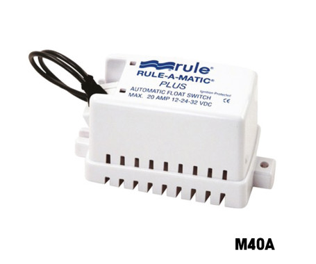 Rule Switch float Rule-a-Matic Plus with shield 12/24/32V 40A