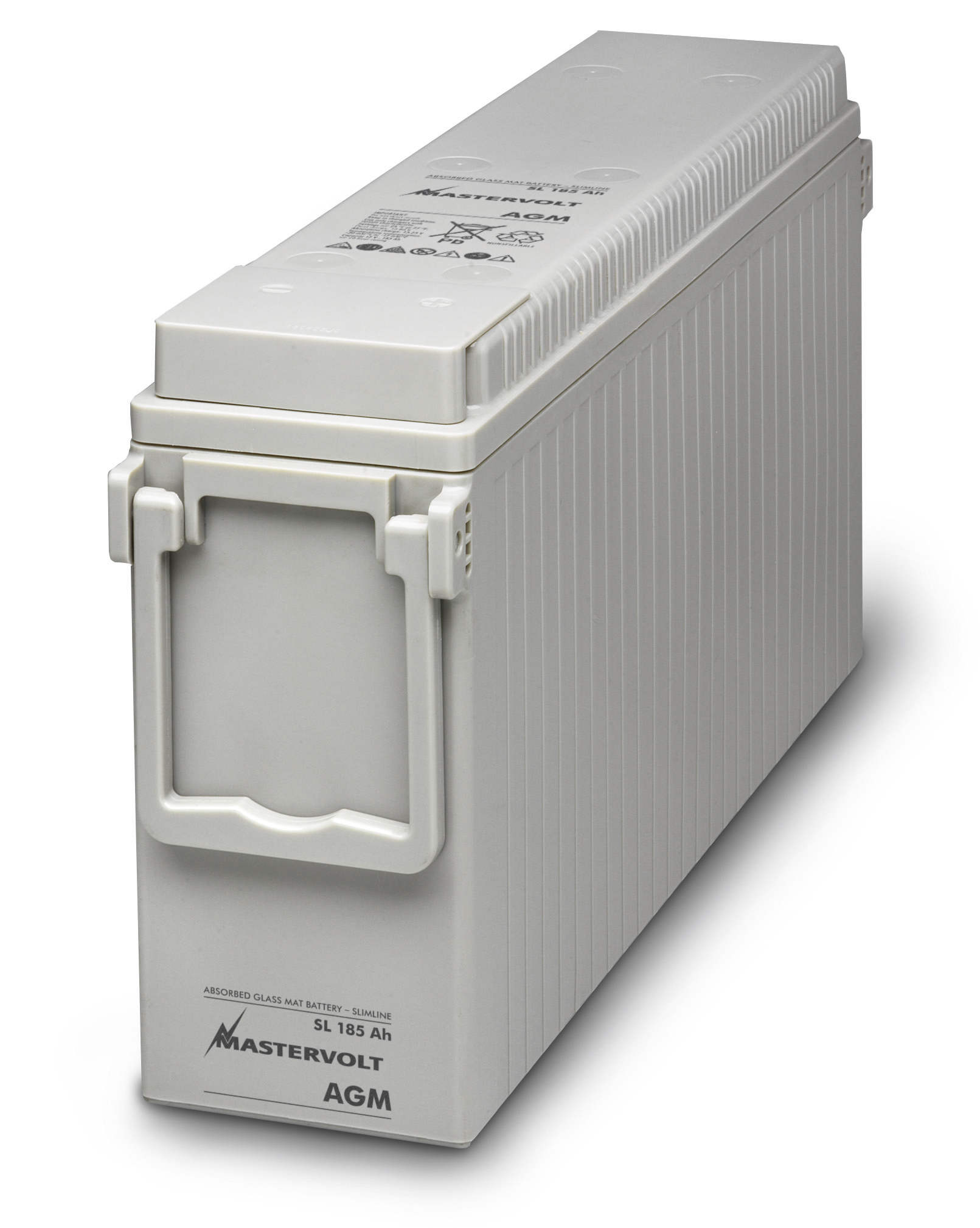 Mastervolt Battery AGM slim line 12V 185Ah