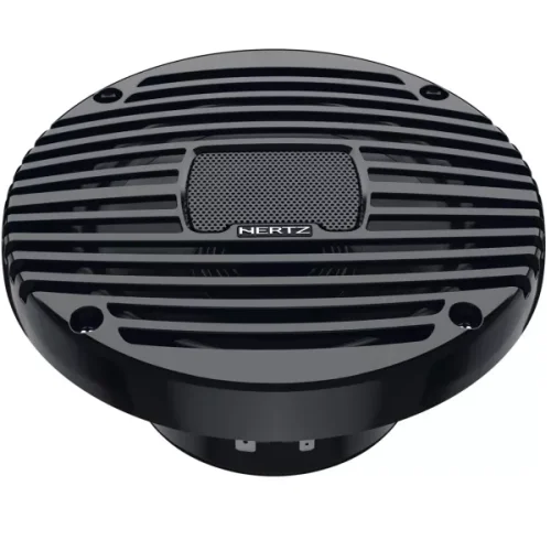 Hertz Marine HEX 6.5″ Marine Coaxial Speakers – Total Black – 50W RMS – 4Ω (Pair)