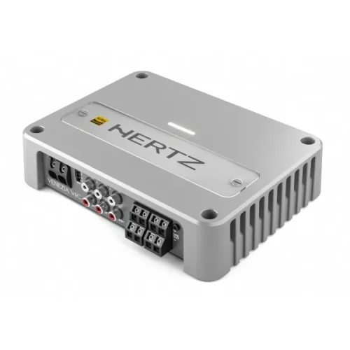 Hertz Marine VENEZIA V4C 12V Class-D Compact 4-Channel Marine Amplifier – 440W @ 4Ω