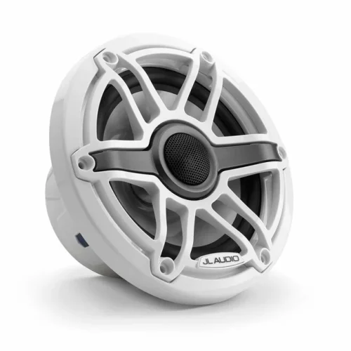 JL Audio® M6 Marine Speakers 6.5″ with White Sport Grille (M6-650X-S-GwGw)