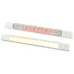 Hella Marine Surface Mount Strip Lamp White/blue ,Worm White/blue , White/Red ,Worm White Red - Image 3