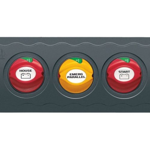 BEP Panel CC-810 for battery distribution with 3 disconnects