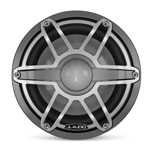JL Audio® M6 Marine Subwoofer 10″ with Titanium Sport Grille (M6-10B-S-GmTi-4)