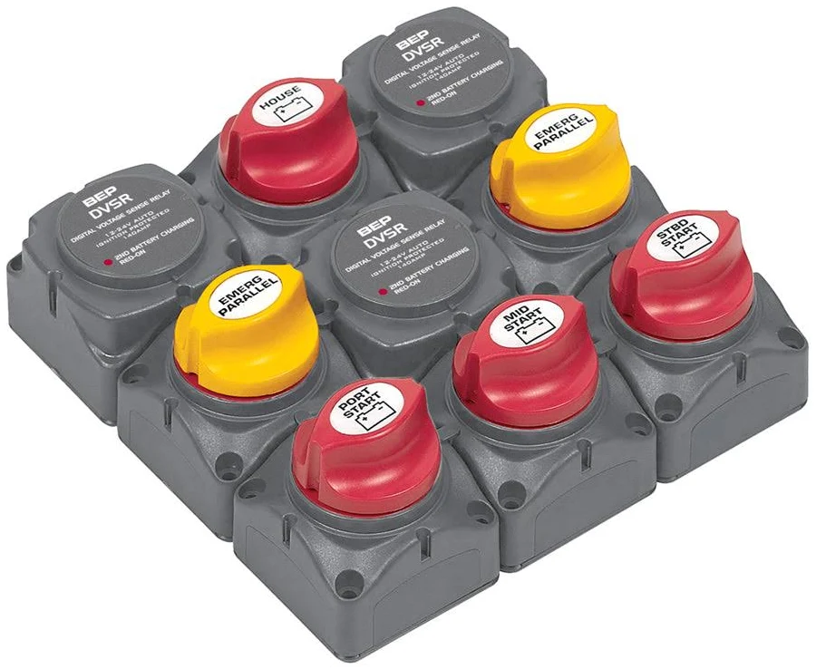 BEP Cluster 719-140A-DVSR for battery distribution