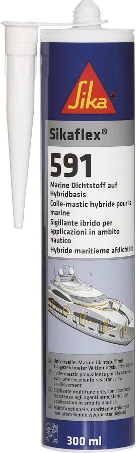 Sikaflex-591 Special Multi-Purpose Hybrid Sealant - , 300 ml, White - Image 2