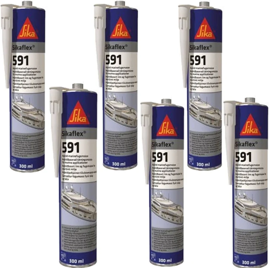 Sikaflex-591 Special Multi-Purpose Hybrid Sealant - , 300 ml, White