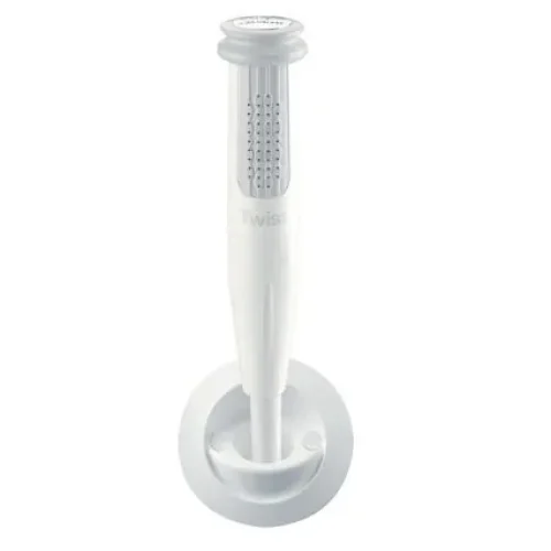 Whale Twist Mk2 Deck Shower – Hot/Cold Mixer, ½” Connection, Lightweight Mesh Tube, Available in White or Black, Stain-Resistant, Flexible Design. DS0006