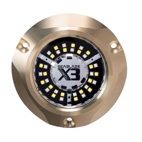 Lumitec SeaBlaze X3 LED Underwater Light – Dual Color White/Blue
