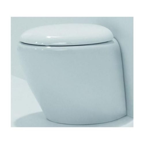 Planus Toilet VISION 24V without bidet kit water inlet device & flush control (White) with soft close seat & cover
