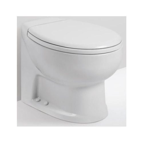 Planus Toilet ARTIC SHORT 24V without bidet kit water inlet device & flush control (White) with soft close seat & cover