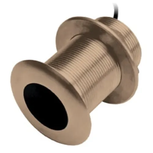 AIRMAR® B619 20° Tilt Bronze Thru-Hull TransducerDepth + Water Temperature