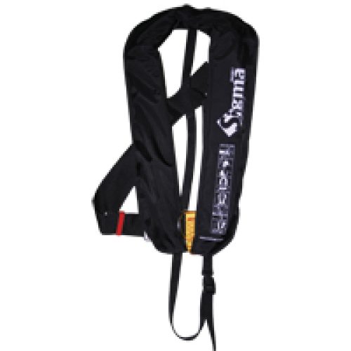 Sigma Infl.Lifejacket, Auto, 170N, w/D-ring & Crotch Strap, ISO, Adult, Βlack