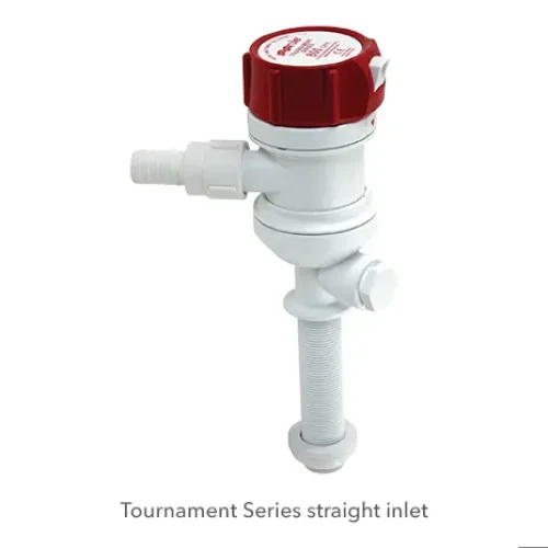 Rule Pump livewell 500 Gph 12V STC “series thru-hull application with 4” straight pickup tube